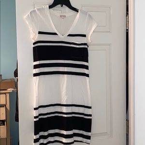Gap Striped T shirt Dress